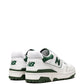 New Balance 550 - WHITE/GREEN - Dripflix