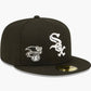 New Era Black Chicago White Sox Identity 59FIFTY Fitted Hat