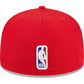 New Era Flat Brim 59FIFTY Draft Edition 2023 Chicago Bulls NBA Red Fitted Cap