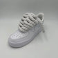Nike Air Force 1 “Rope Laces” Triple White - Dripflix