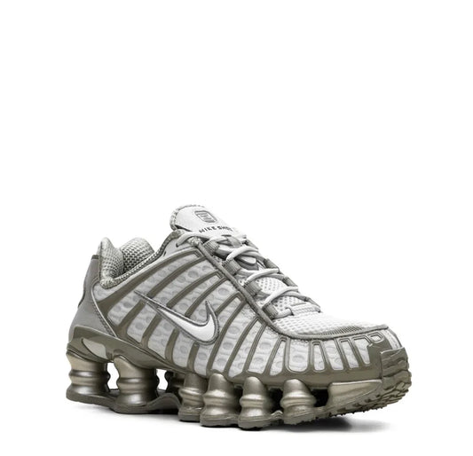 Nike Shox TL “LIGHT SILVER/WHITE/LIGHT ARMY” SNEAKERS