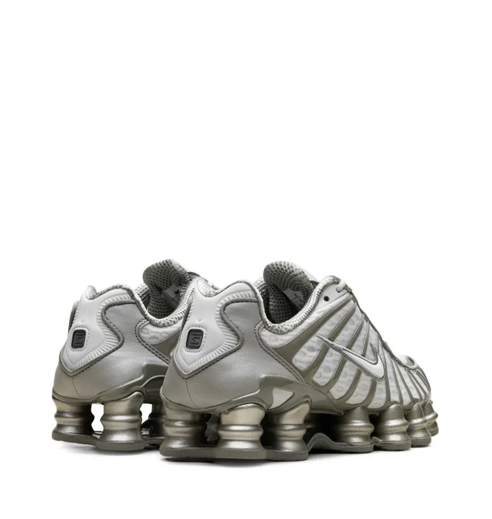 Nike Shox TL “LIGHT SILVER/WHITE/LIGHT ARMY” SNEAKERS