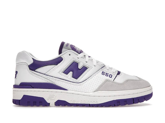 New Balance 550 White Purple - Dripflix