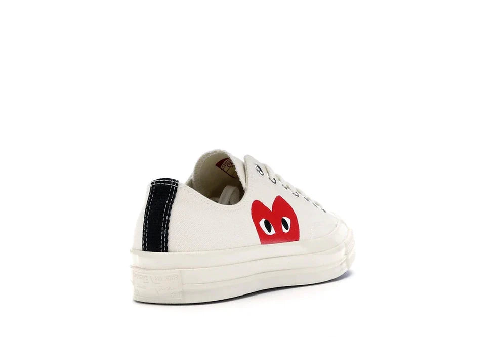 Converse Chuck Taylor All-Star 70 Ox Comme des Garcons PLAY White - Dripflix