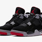 Nike Air Jordan 4 Retro "BRED" - Dripflix