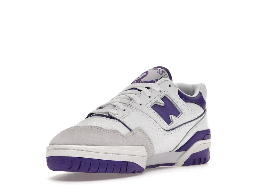 New Balance 550 White Purple - Dripflix