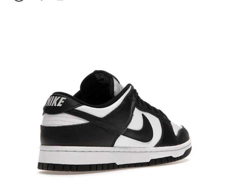 Nike Dunk low - Black & White - Dripflix