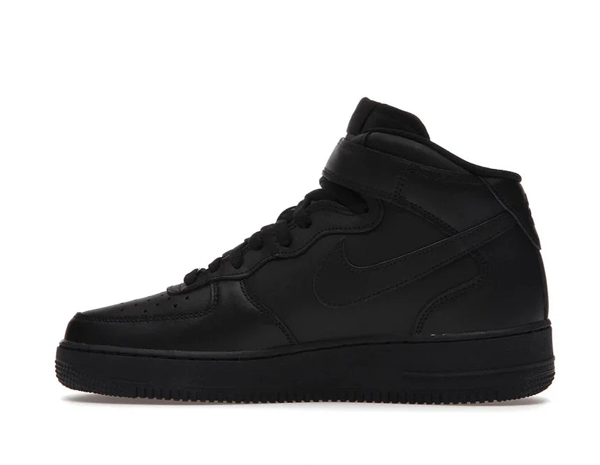 Nike Air Force 1 Mid - Midnight Black - Dripflix