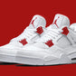 Nike Air Jordan Retro 4 Metallic Red - Dripflix