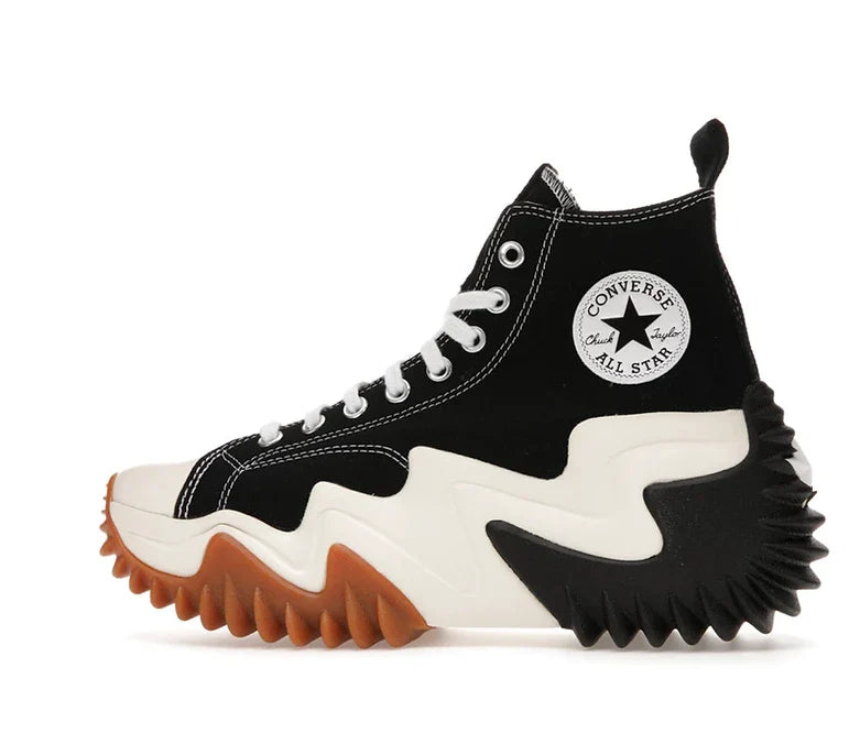 Converse Run Star Motion Black White Gum Condition - Dripflix