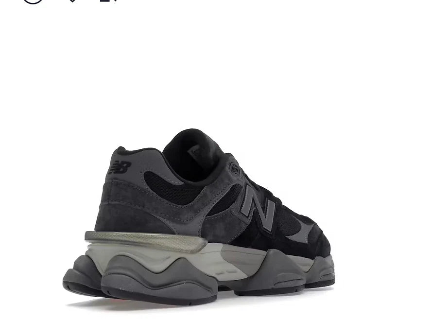 New Balance 9060 Black Castlerock Grey - Dripflix