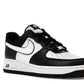 Nike Air Force 1 Low '07 White Swoosh Panda - Dripflix