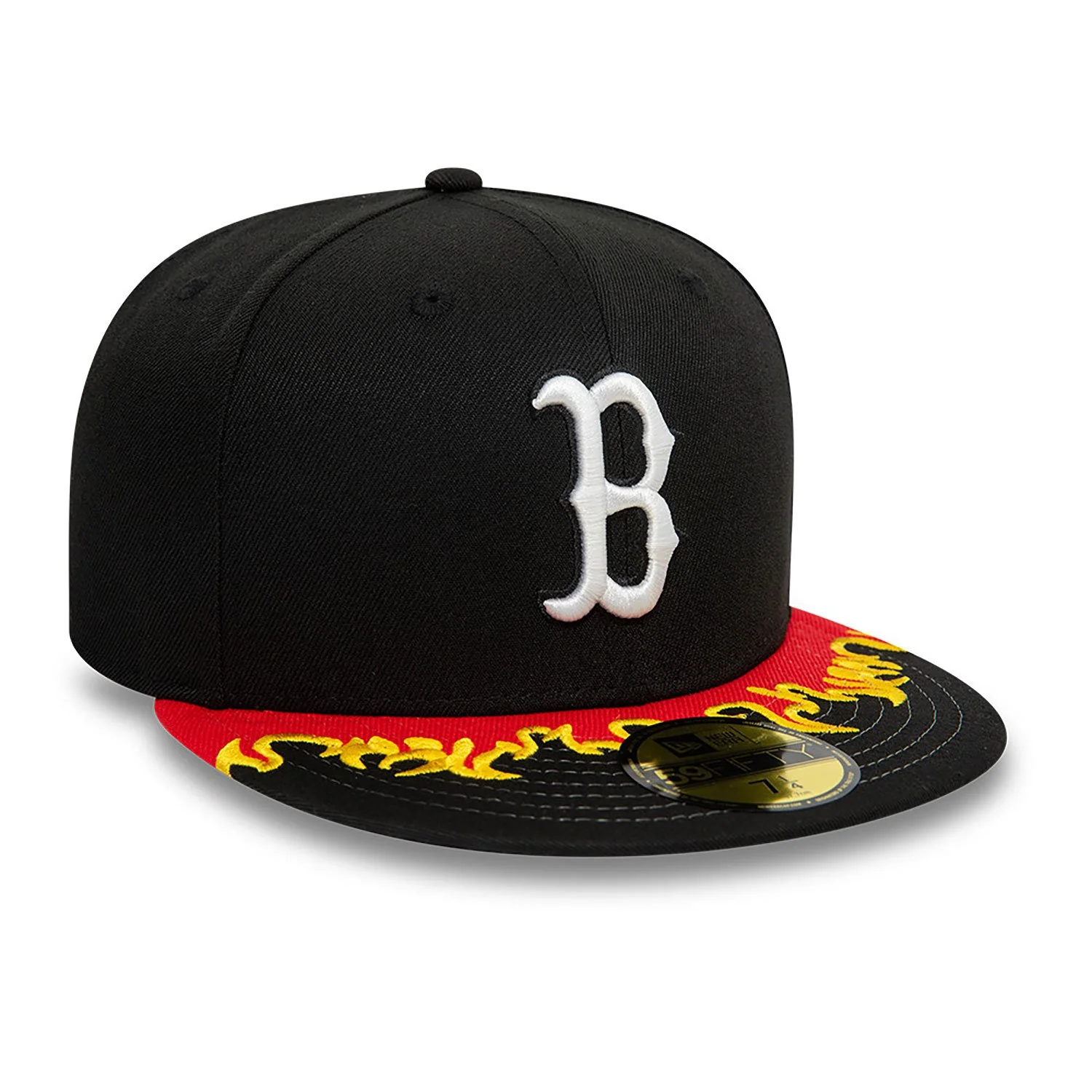 MLB flame visor Boston Red sox - Dripflix
