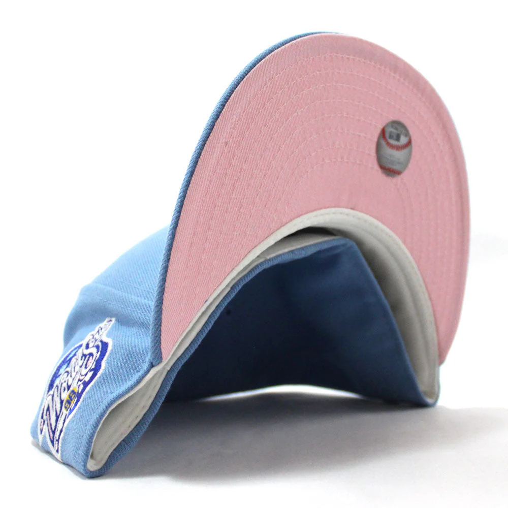 LOVE NEW YORK YANKEES 1998 WORLD SERIES NEW ERA 59FIFTY FITTED HAT - Dripflix