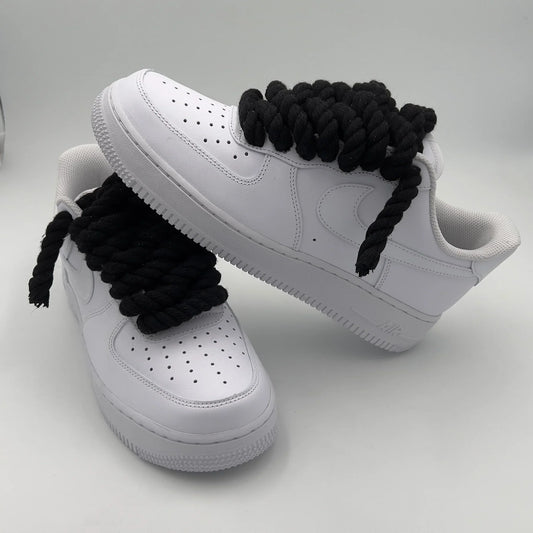 Nike Air Force 1 "Rope Laces Black" - Dripflix