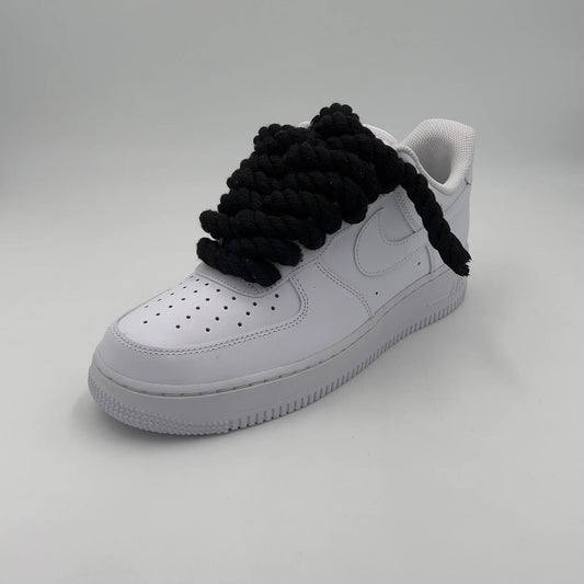 Nike Air Force 1 "Rope Laces Black" - Dripflix